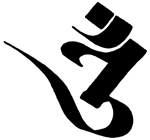 oṃ in the Siddhaṃ script