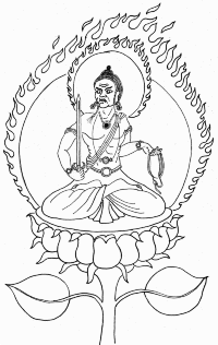 image of Acala vidyaraja, Fudo Myoo